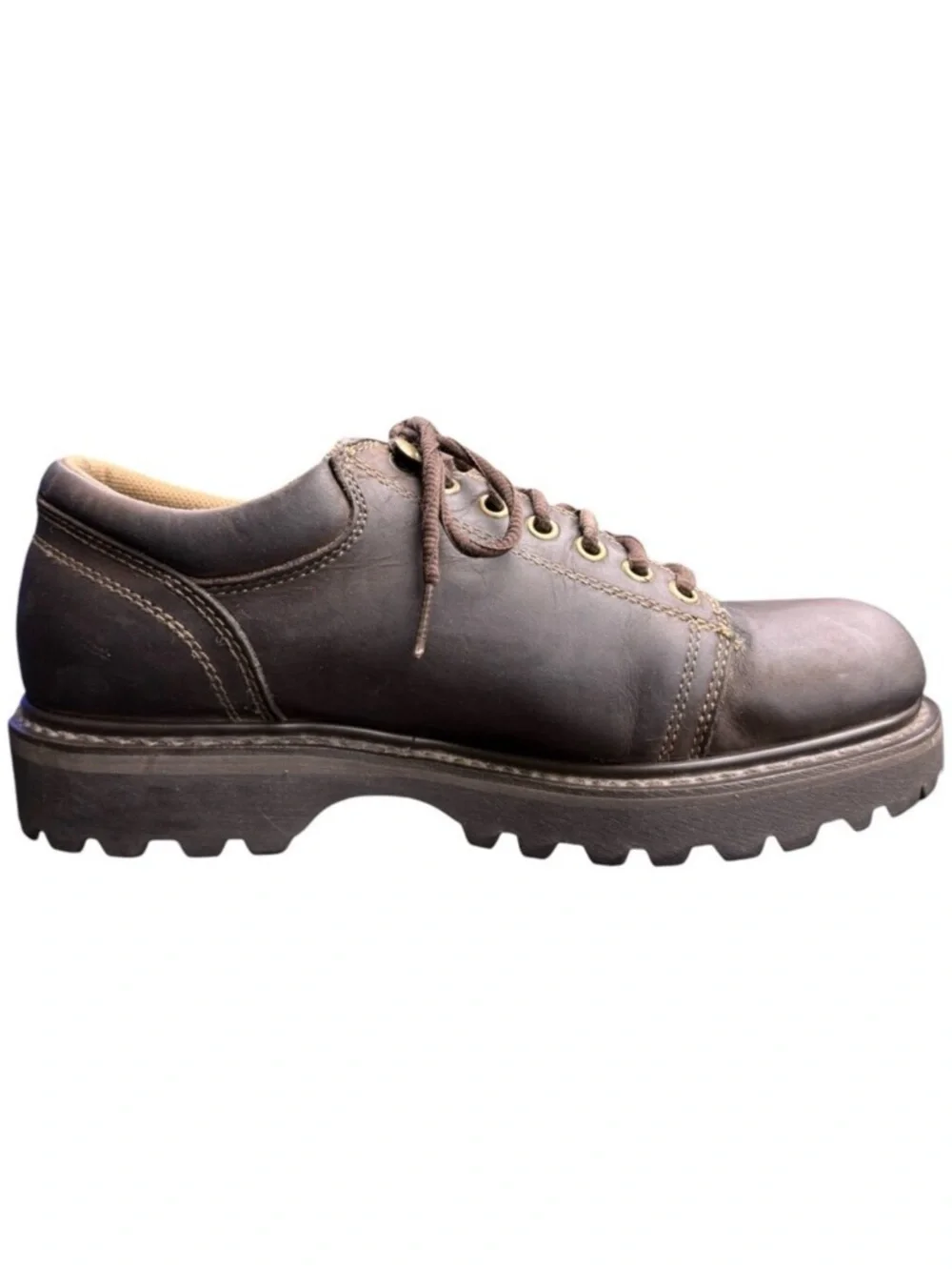 Men's AMERICAN EAGLE OUTFITTERS Brown Genuine Leather Lace-up Shoes- Size‎ 10